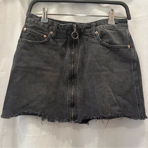 Mini Denim Skirt